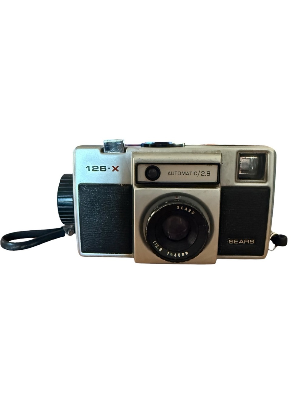 Sears 126 X, 40MM Automatic/2.8 Camera Untested